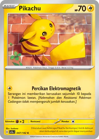 Pikachu (Ace Paradox 047/142)