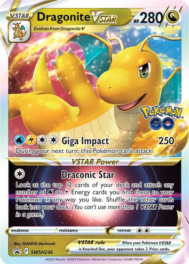 SWSH236 DragoniteVSTAR SSP PROMO