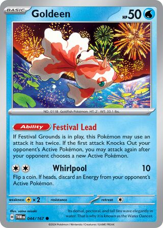 Goldeen (Twilight Masquerade 044/167)