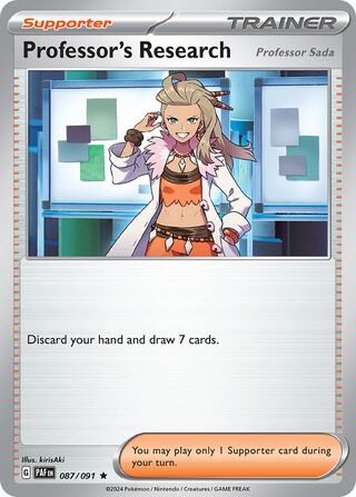 Professor's Research (Paldean Fates 087/091)