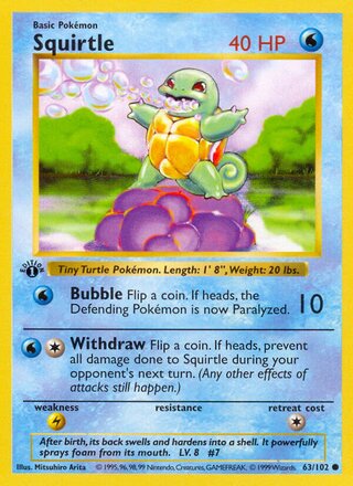 Squirtle (Base Set 63/102)