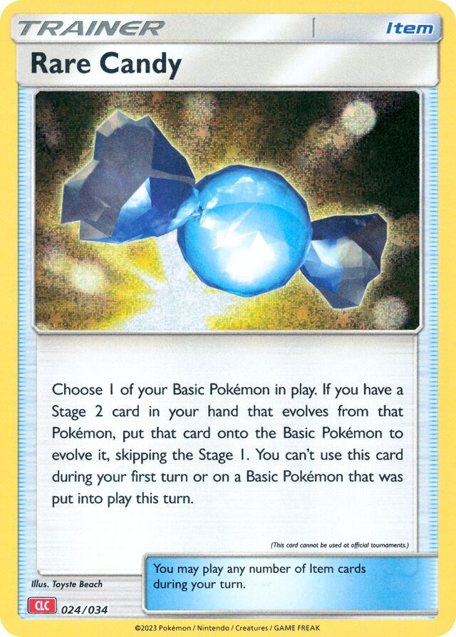 Rare Candy Charizard & Ho-Oh ex Deck 024/034