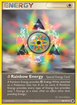 δ Rainbow Energy (EX Dragon Frontiers 88/101)