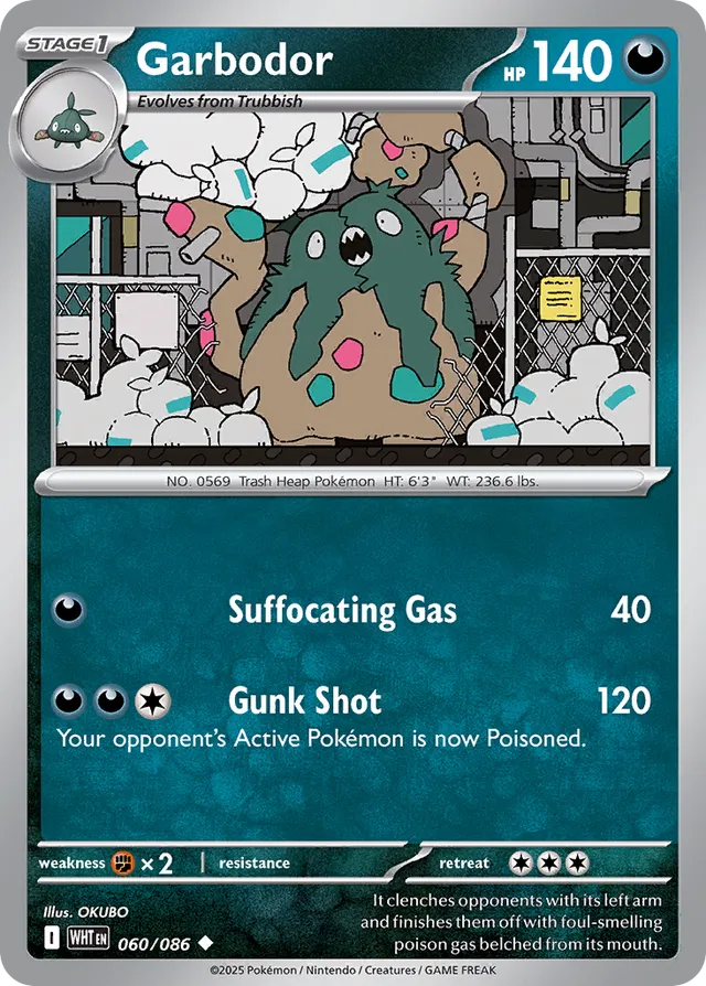 060/086 Garbodor WHT Uncommon