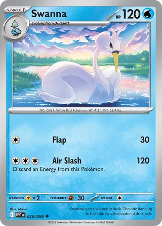 Swanna (White Flare 026/086)