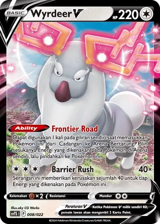 Wyrdeer V (Gardevoir ex Tactics Deck 008/022)