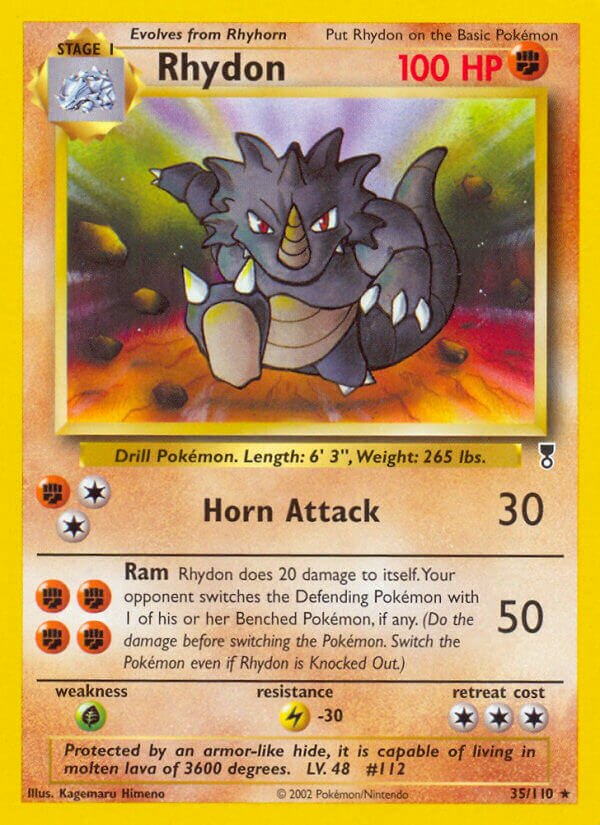 35/110 Rhydon LC Rare