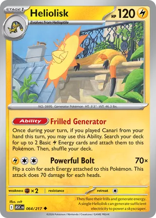 Heliolisk (Ascended Heroes 064/217)