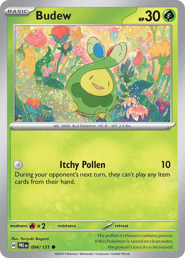 Budew Prismatic Evolutions 004/131 Common