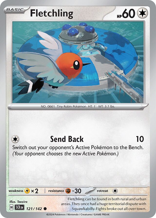 121/142 Fletchling SCR Common