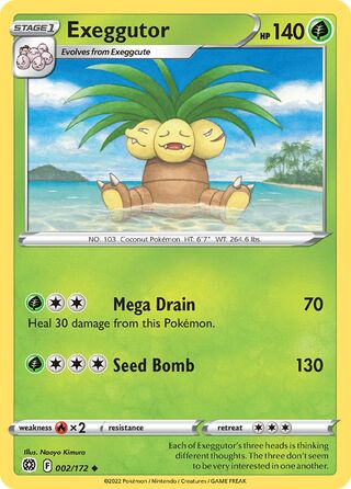 Exeggutor (Brilliant Stars 002/172)