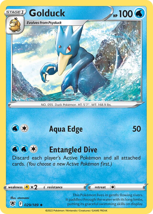 029/189 Golduck ASR Uncommon