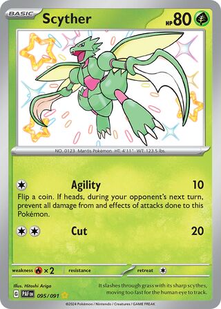 Scyther (Paldean Fates 095/091)