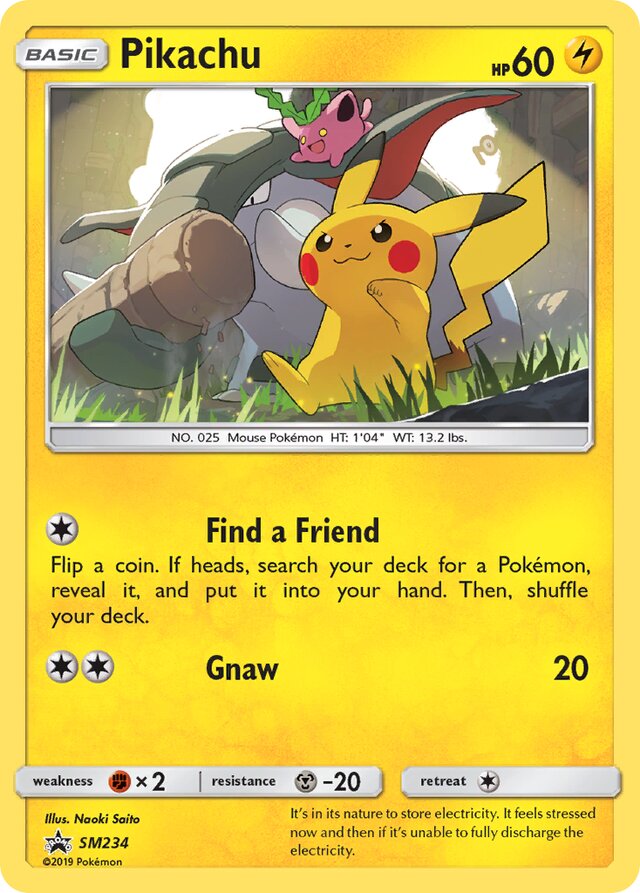 SM234 Pikachu SMP PROMO