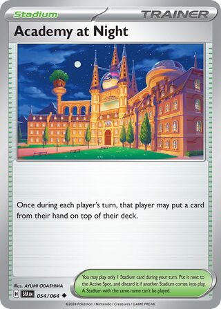 Academy at Night (Shrouded Fable 054/064)