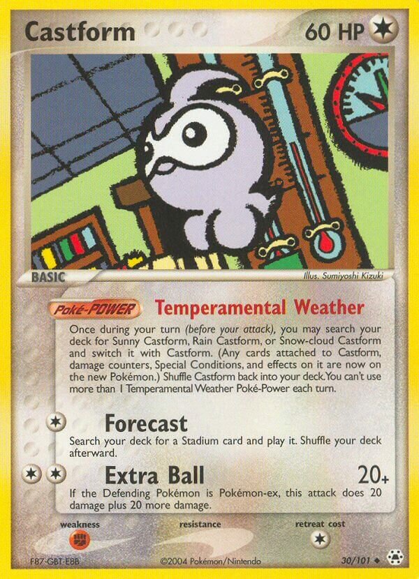 30/101 Castform HL Uncommon