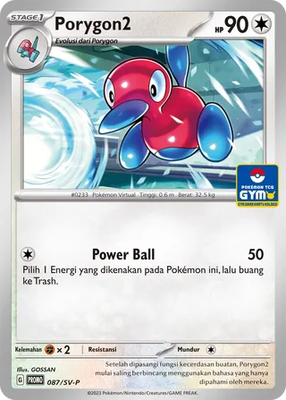 Porygon2 (Scarlet & Violet Promos 087/SV-P)