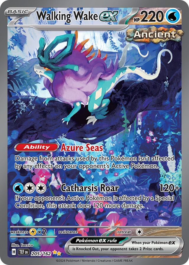 205/162 Walking Wakeex TEF Special Illustration Rare