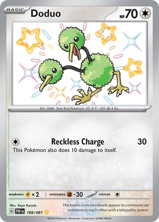 Doduo (Paldean Fates 199/091)