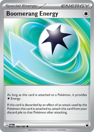 Boomerang Energy (Twilight Masquerade 166/167)