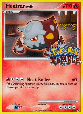 Heatran (Pokémon Rumble 4/16)