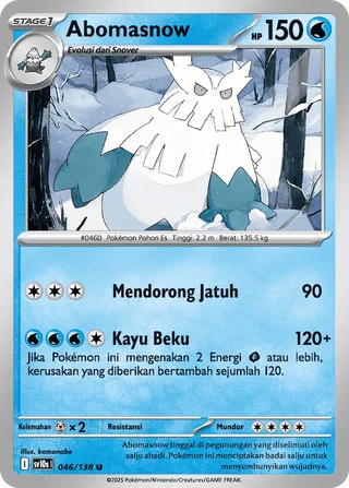 Abomasnow (Presence of Champions 046/138)