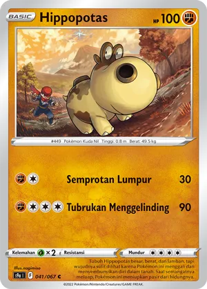 Hippopotas (Battle Region 041/067)