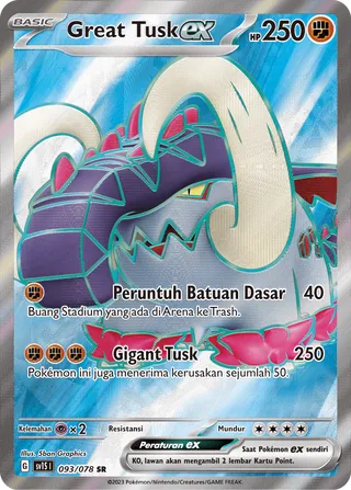 Great Tusk ex (Scarlet ex 093/078)