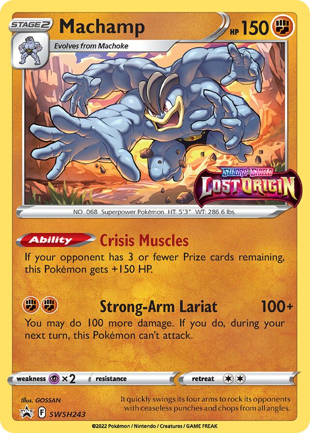 SWSH243 Machamp SSP PROMO