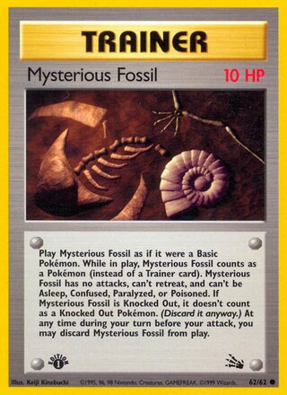 Mysterious Fossil (Fossil 62/62)