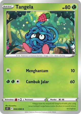 Tangela (Paradigm Trigger 004/098)