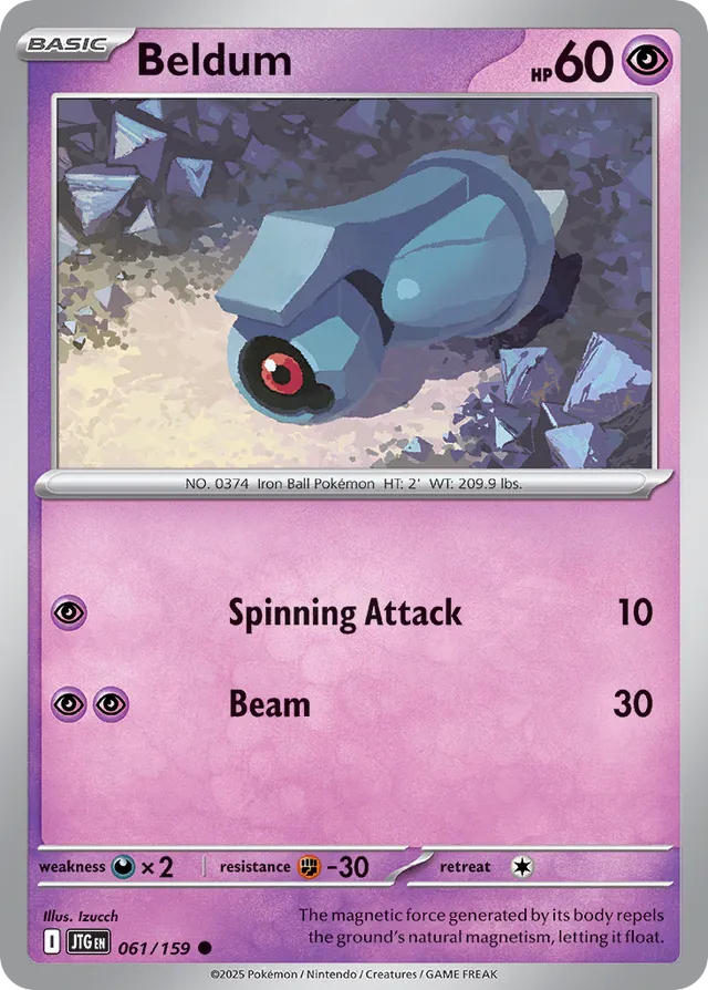 Beldum Journey Together 061/159 Common