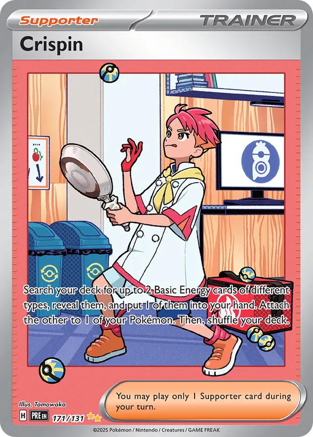 Crispin Prismatic Evolutions 171/131 Special Illustration Rare