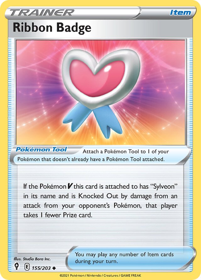155/203 Ribbon Badge EVS Uncommon
