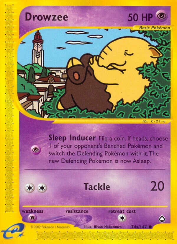74a/147 Drowzee AQ Common