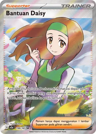 Daisy's Help (Pokémon Card 151 198/165)