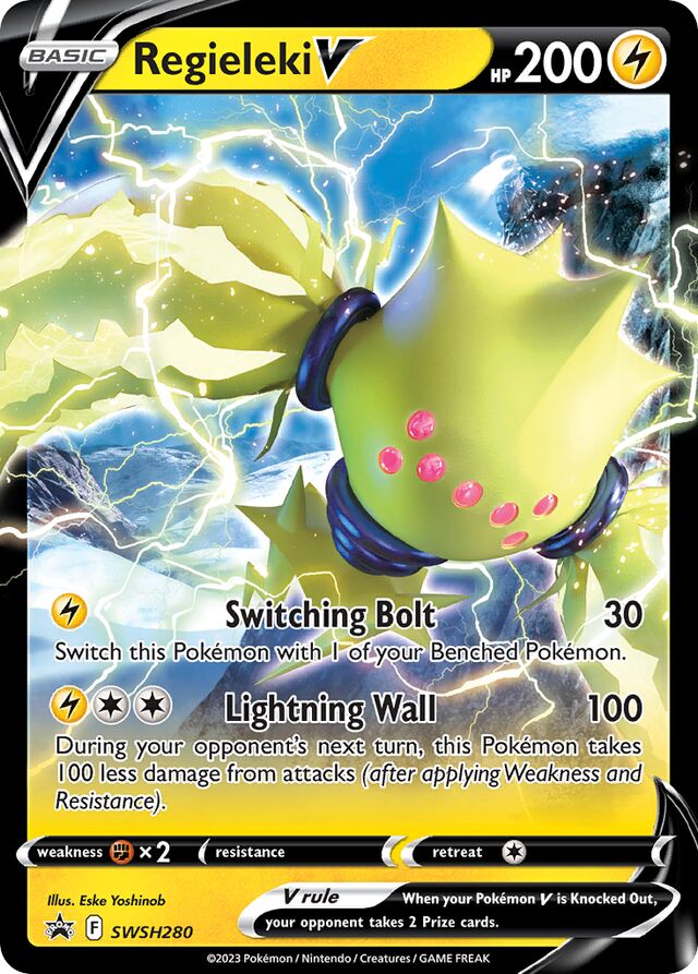 SWSH280 Regieleki V SSP PROMO