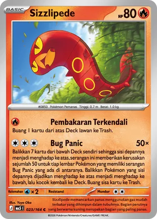 Sizzlipede (Shadowy Threats 023/164)