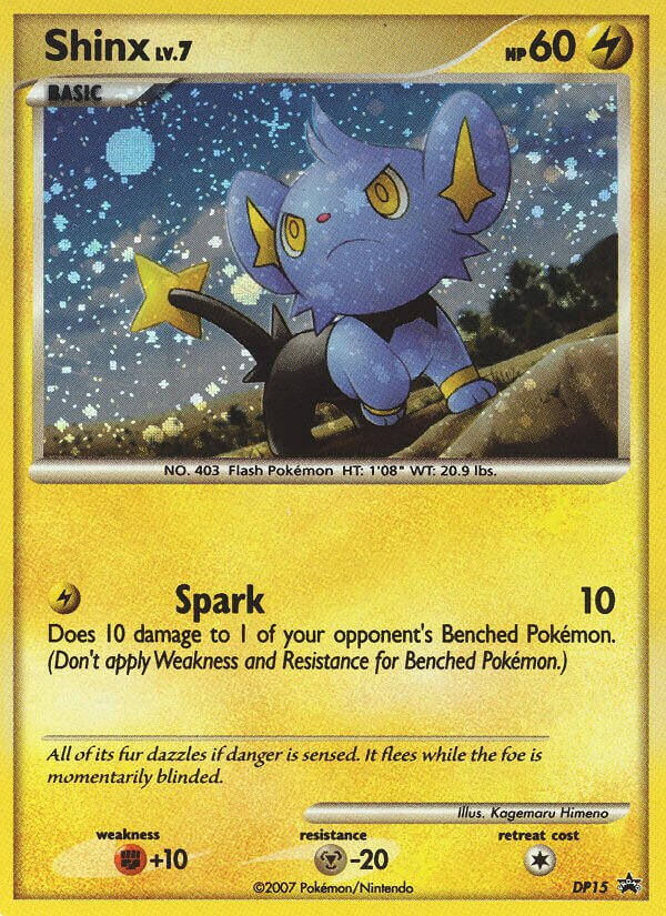 Shinx DP Black Star Promos DP15 PROMO