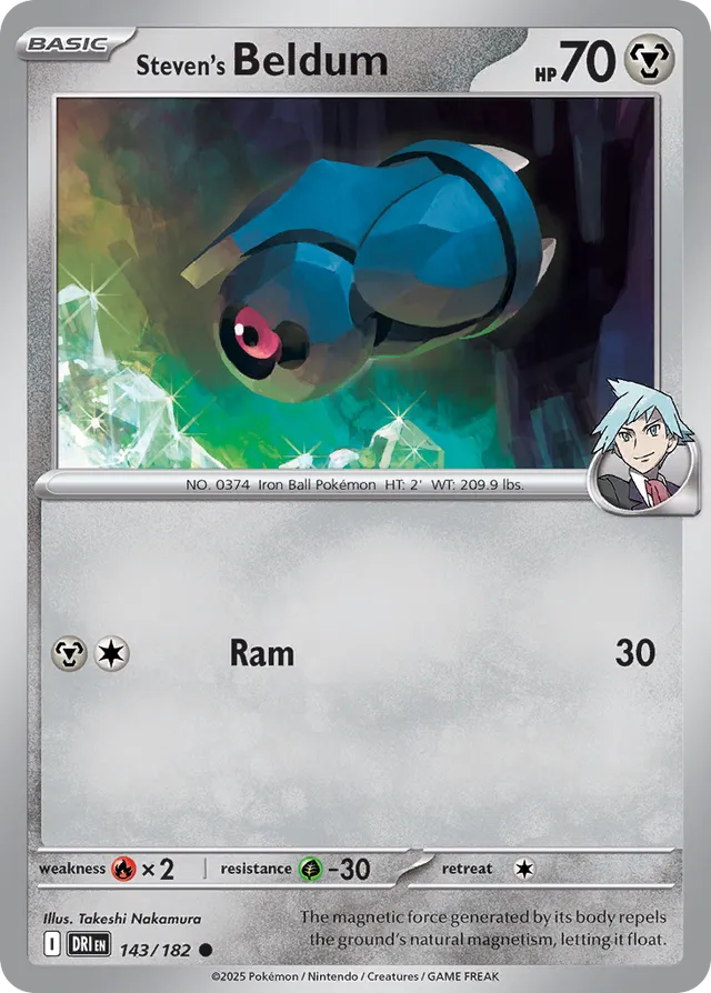 Steven's Beldum Destined Rivals 143/182 Common