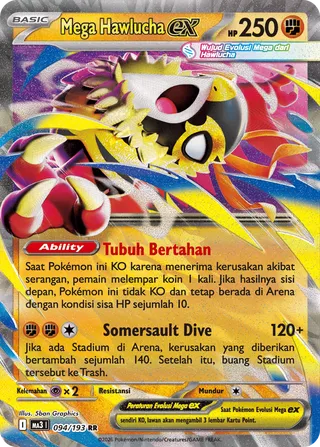 Mega Hawlucha ex (MEGA Dream ex 094/193)