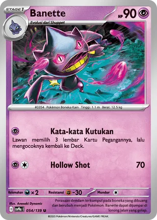 Banette (Bonds of Destiny 054/139)