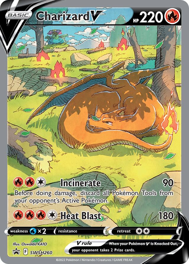 SWSH260 CharizardV SSP PROMO