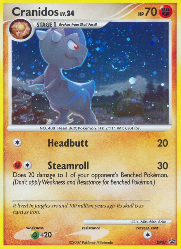 Cranidos DP Black Star Promos DP07 PROMO
