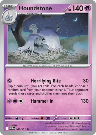 066/132 Houndstone MEG Uncommon