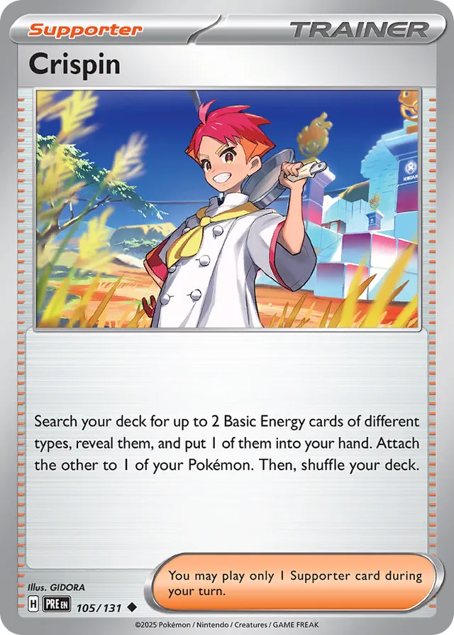 Crispin Prismatic Evolutions 105/131 Uncommon