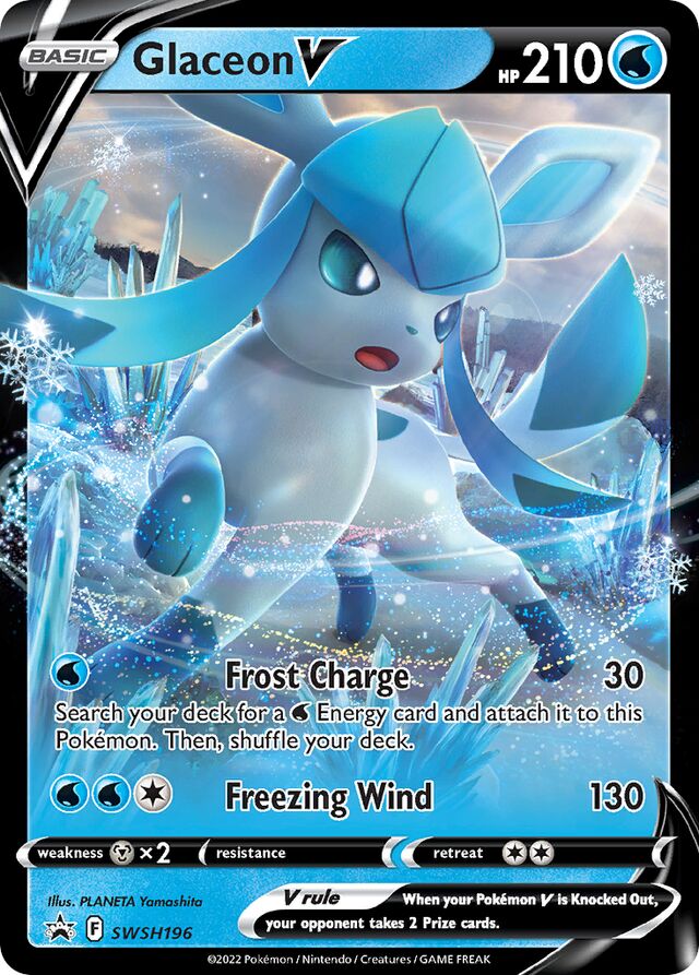 SWSH196 GlaceonV SSP PROMO
