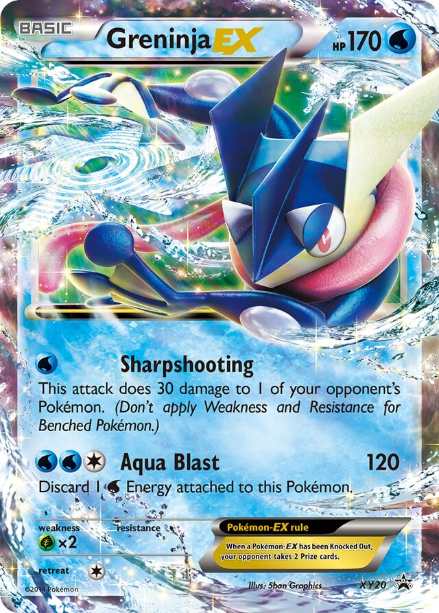 GreninjaEX XY Black Star Promos XY20 PROMO