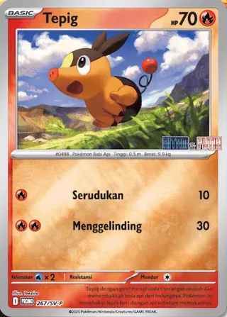 Tepig (Scarlet & Violet Promos 267/SV-P)