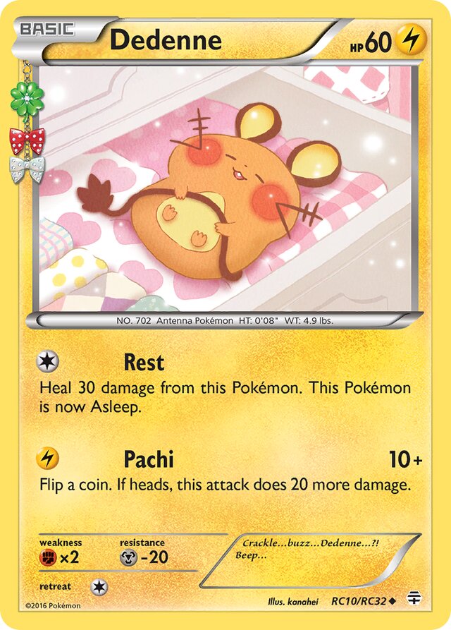 Dedenne Generations Radiant Collection RC10/RC32 Uncommon